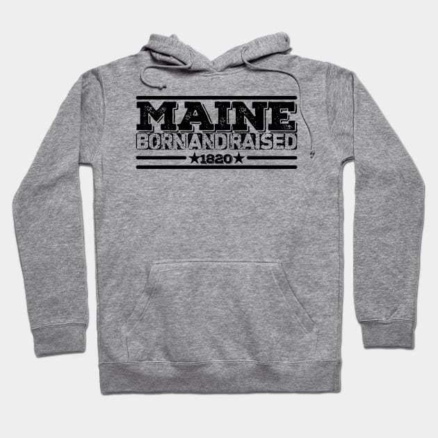 maine Hoodie by HB Shirts